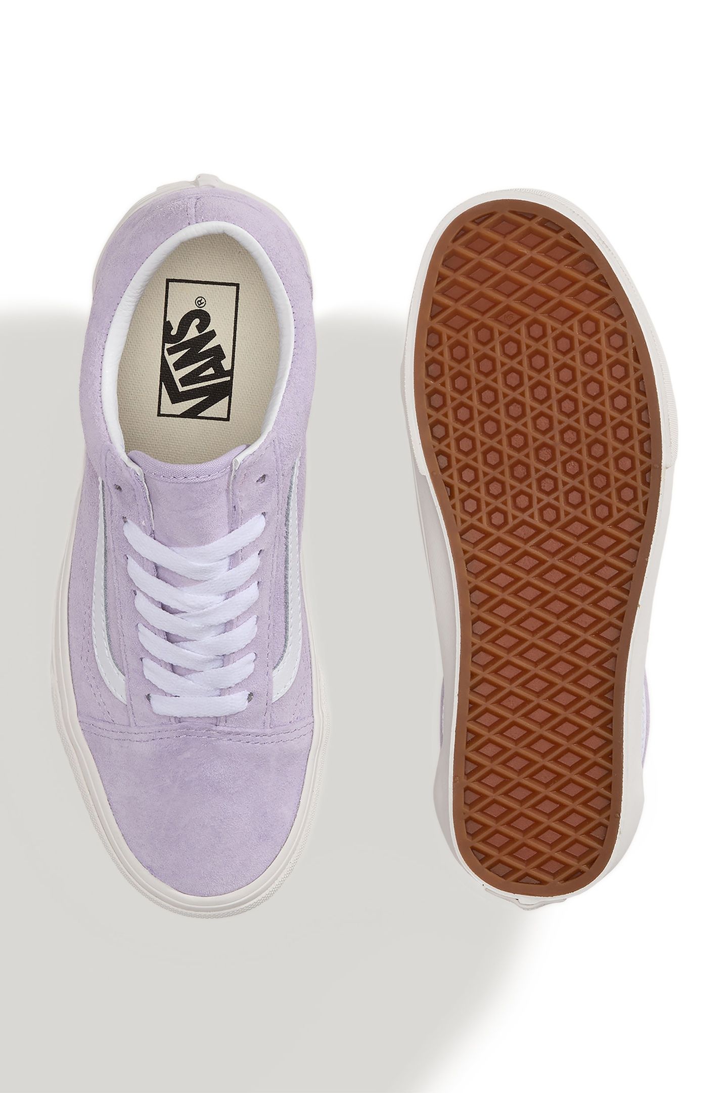 UNISEX OLD SKOOL PIG SUEDE SOFT PURPLE/TRUE WHITE 5
