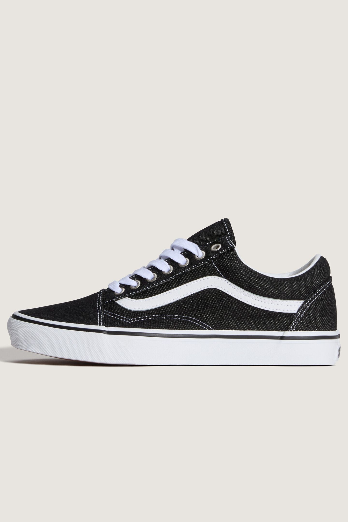 UNISEX OLD SKOOL DENIM BLACK/TRUE WHITE 2