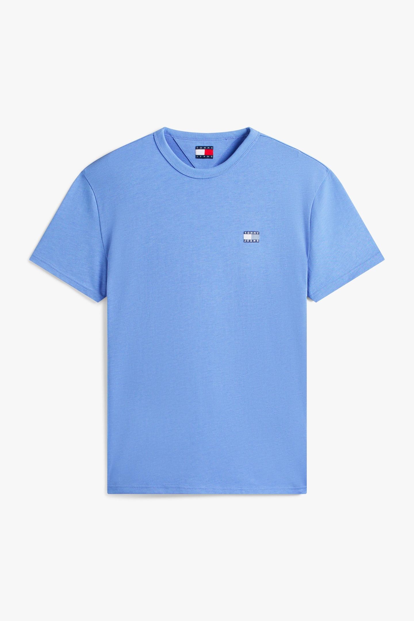 TJM REG BADGE TEE LIGHT HORIZON BLUE HEATHER 4