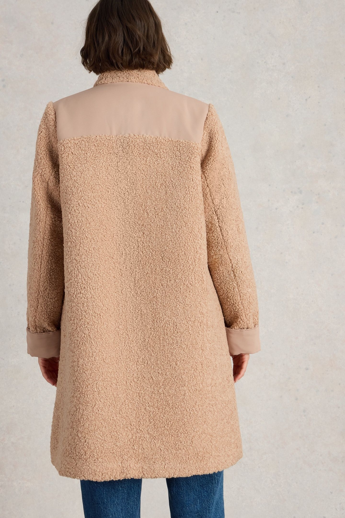 ELDER BORG COAT LGT NAT 3
