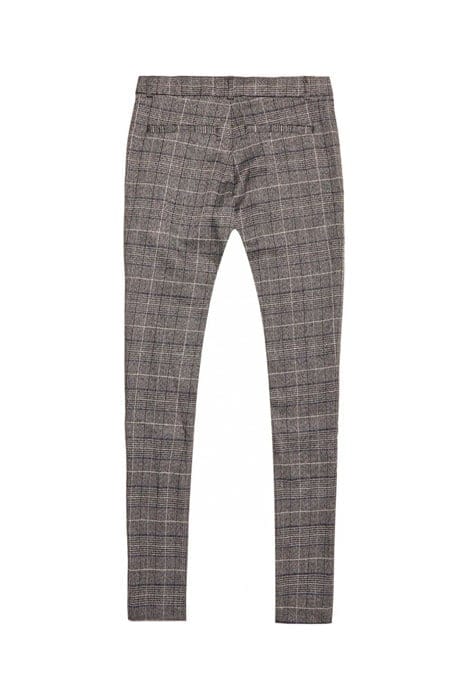 GIRLS AGGY GREY MELANGE CHECK 2