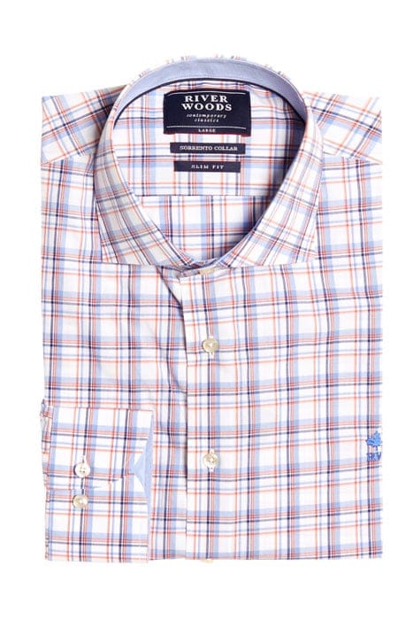 SLIM FIT SORRENTO SHIRT WHITE SF LS 1