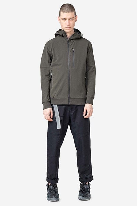 SOFTSHELL HOODIE DARKGREEN 1