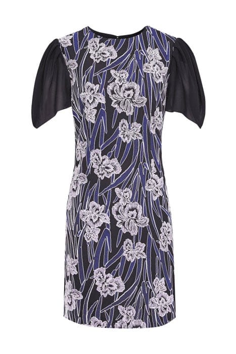 ESTELLE EMBROIDERED FLORA MINI DRESS 1