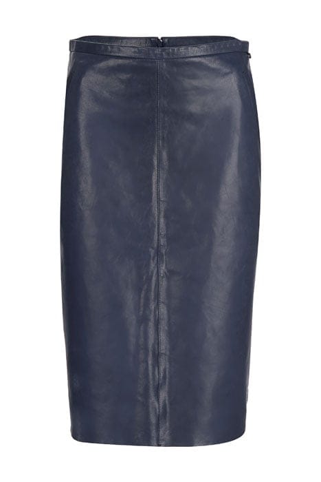 THE SKIRT PIPED PKT BLUE 1