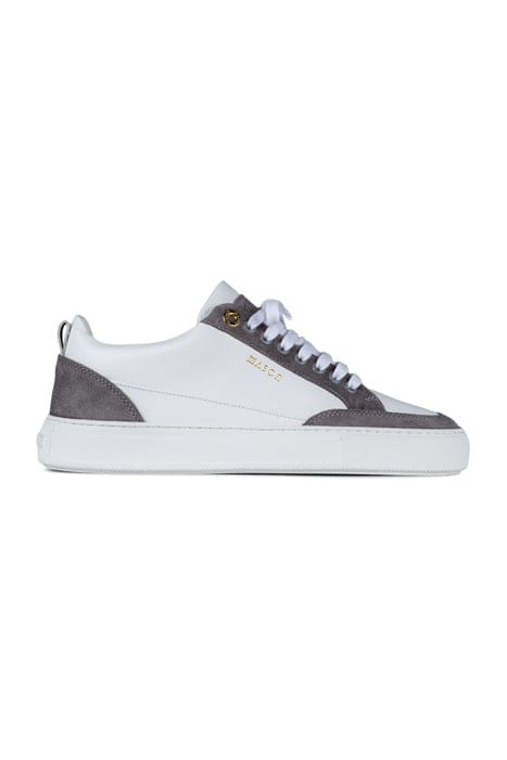 TIA SUEDE / LEATHER WHITE/GREY (PS-7A) 1