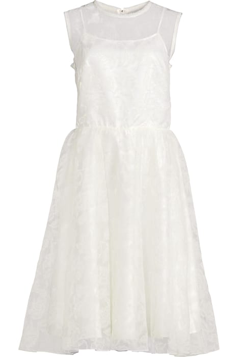ZATCHBELL ABITO ORGANZA STAMPA WHITE 2