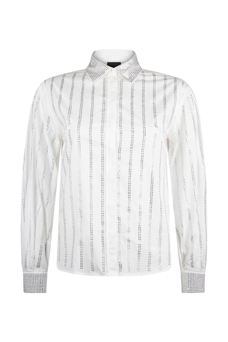 AMILCARE CAMICIA POPELINE STRA WHITE/CRYSTAL 7
