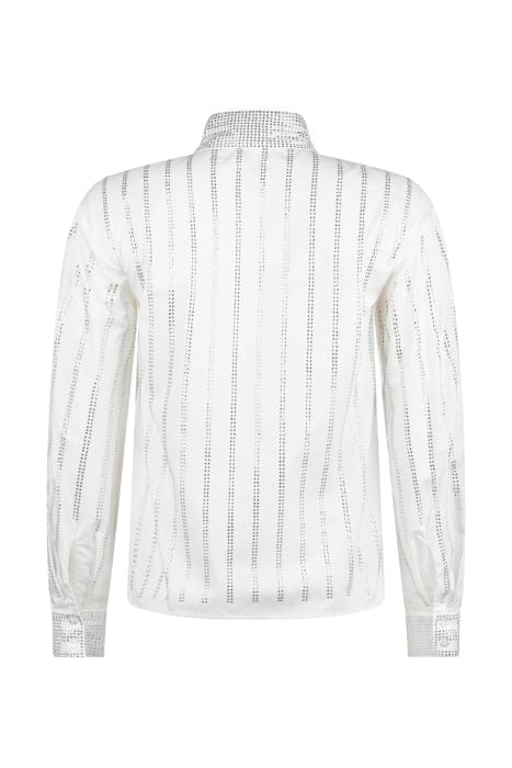 AMILCARE CAMICIA POPELINE STRA WHITE/CRYSTAL 8