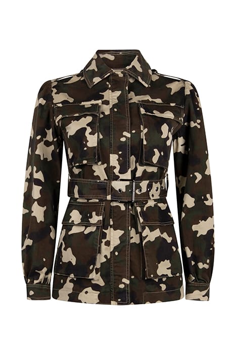 SHREK FIELD JACKET DRILL ST. C MULTICOLOUR: GREEN/BROWN 7
