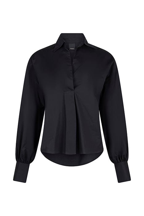 VEGETARIANA 3 BLUSA POPELINE S BLACK 1