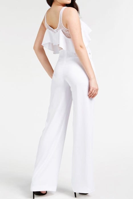 MARCIANO BY GUESS ATHENA JUMPSUIT TRUE WHITE A000 3