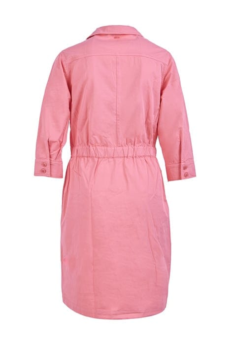 DRESS WITH ELATIC WAIST PINK 2