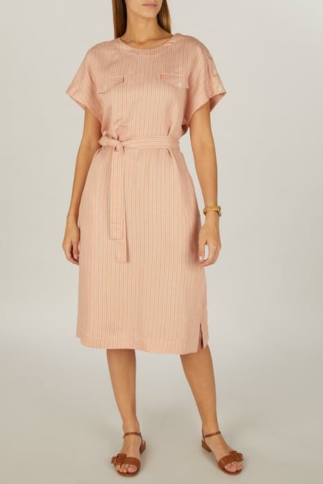 DRESS CHESTPKT FLAP BROWN 2