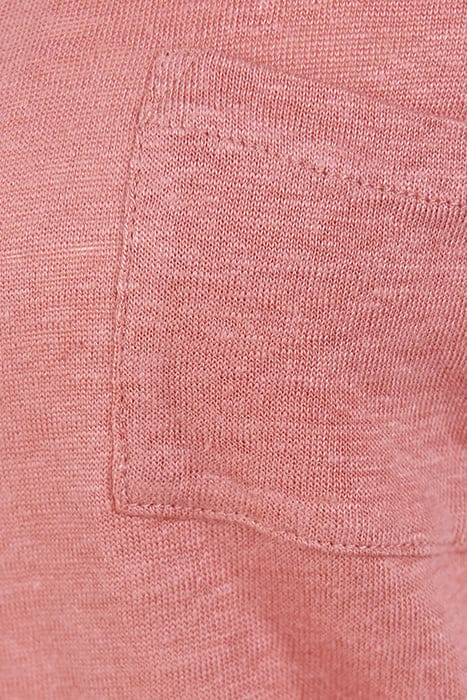 APPLIED CHEST POCKET SHIRT PINK 4