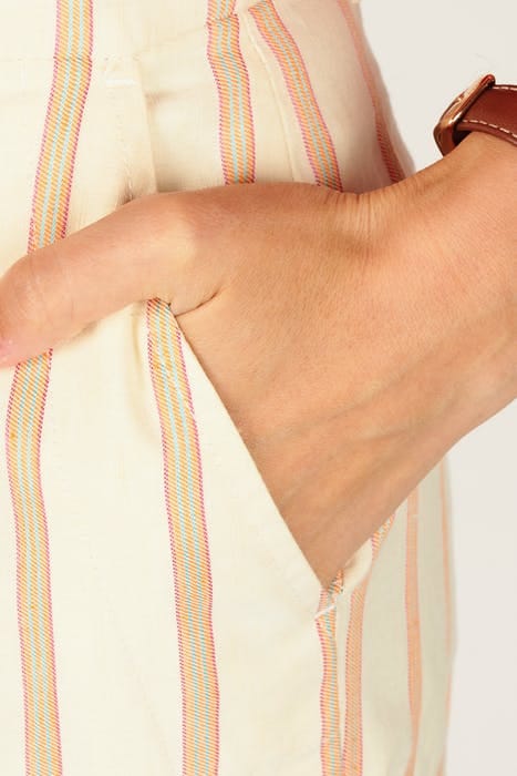 WIDE PANT BIG BACK PKT WHITE 5