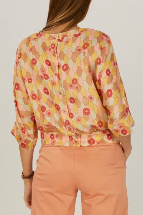 KIMONO SLEEVE SHIRT PINK 4
