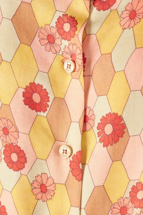 KIMONO SLEEVE SHIRT PINK 2