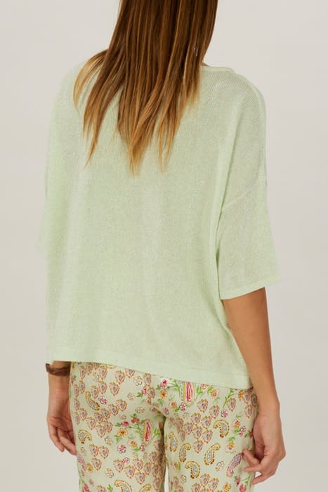 CREW NECK SWT + POCKET SS GREEN 3