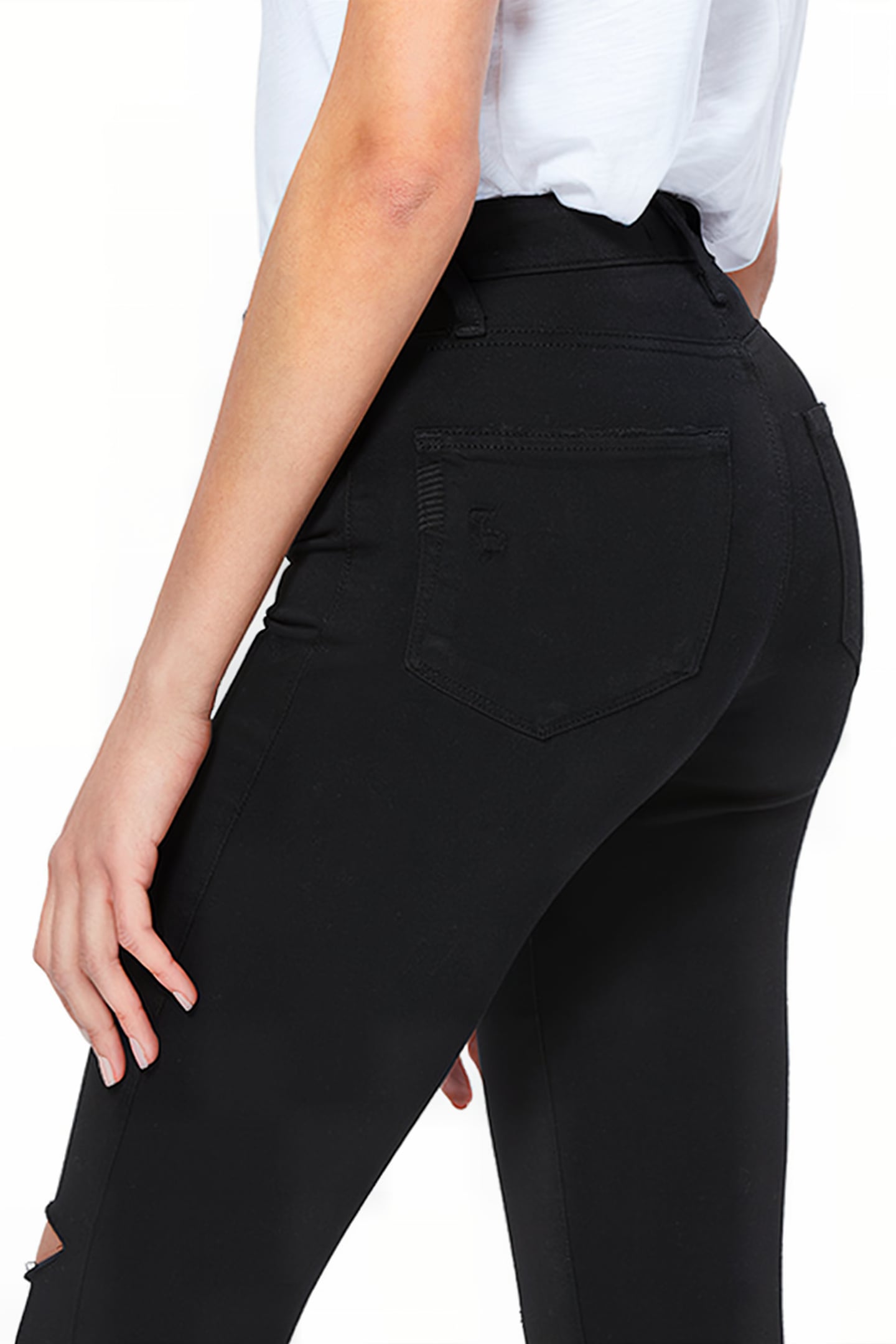 MARGOT ANKLE BLACK ANCHOR DESTRUCTED 5