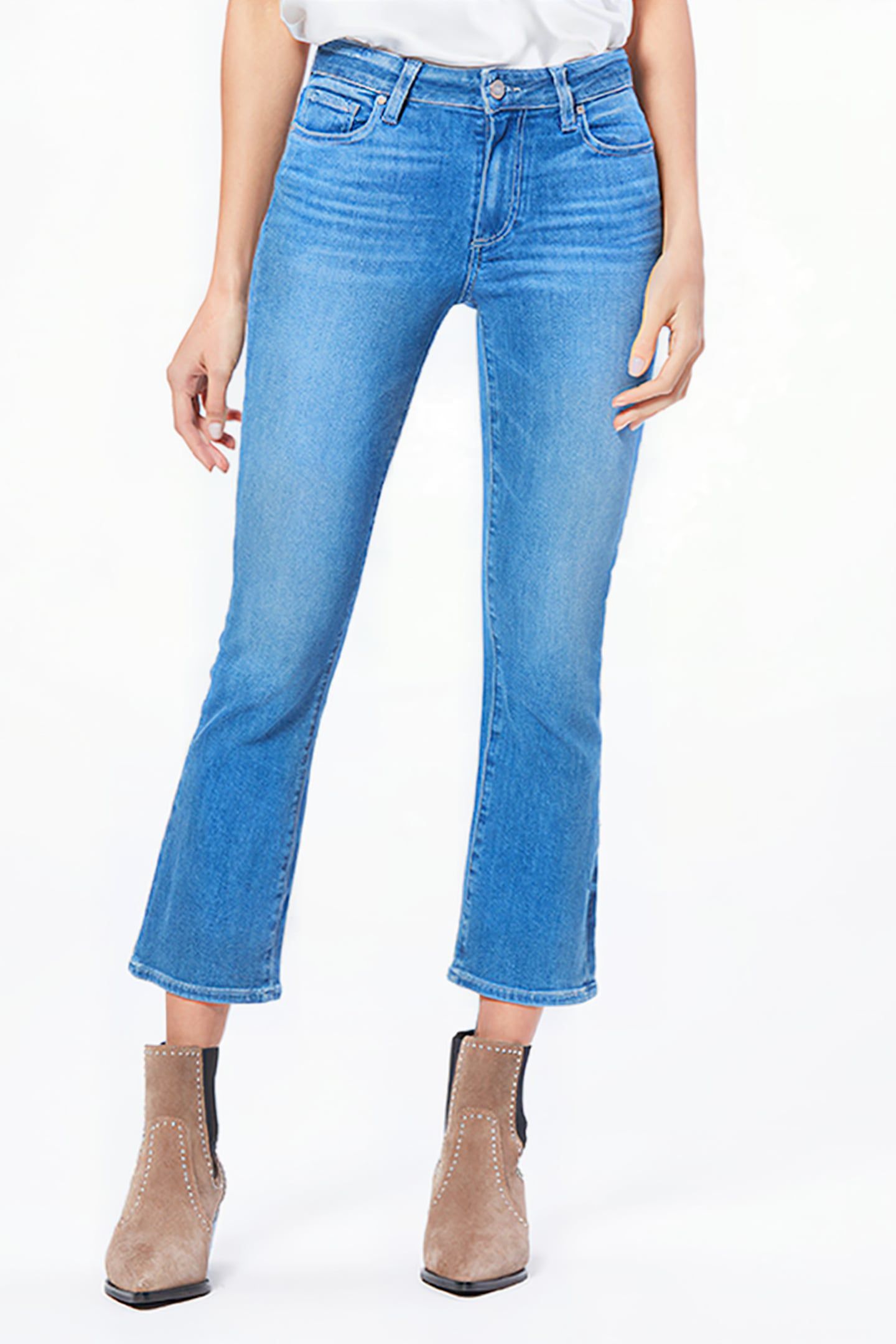 COLETTE CROP FLARE GLACIAL 1