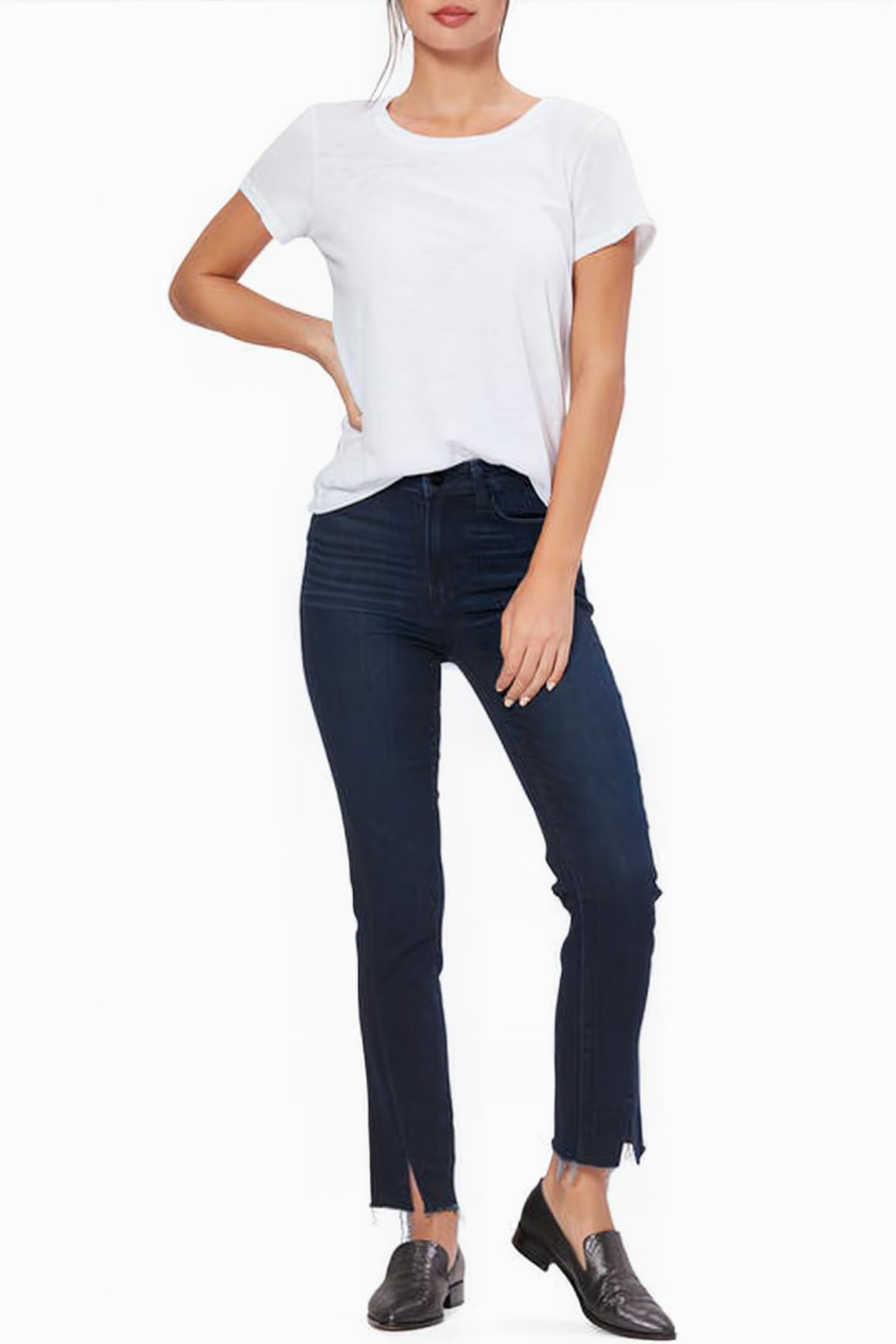 HOXTON SLIM TWST SEAM RAW HEM JORAH 6