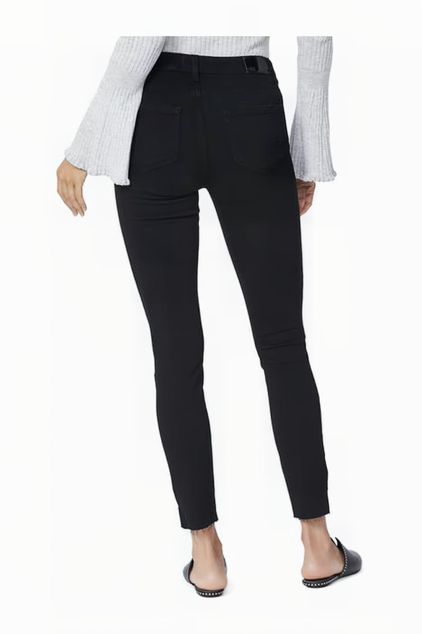 HOXTON ANKLE OTSM SLIT RAW HEM BLACK DAWN DESTRUCTED 3