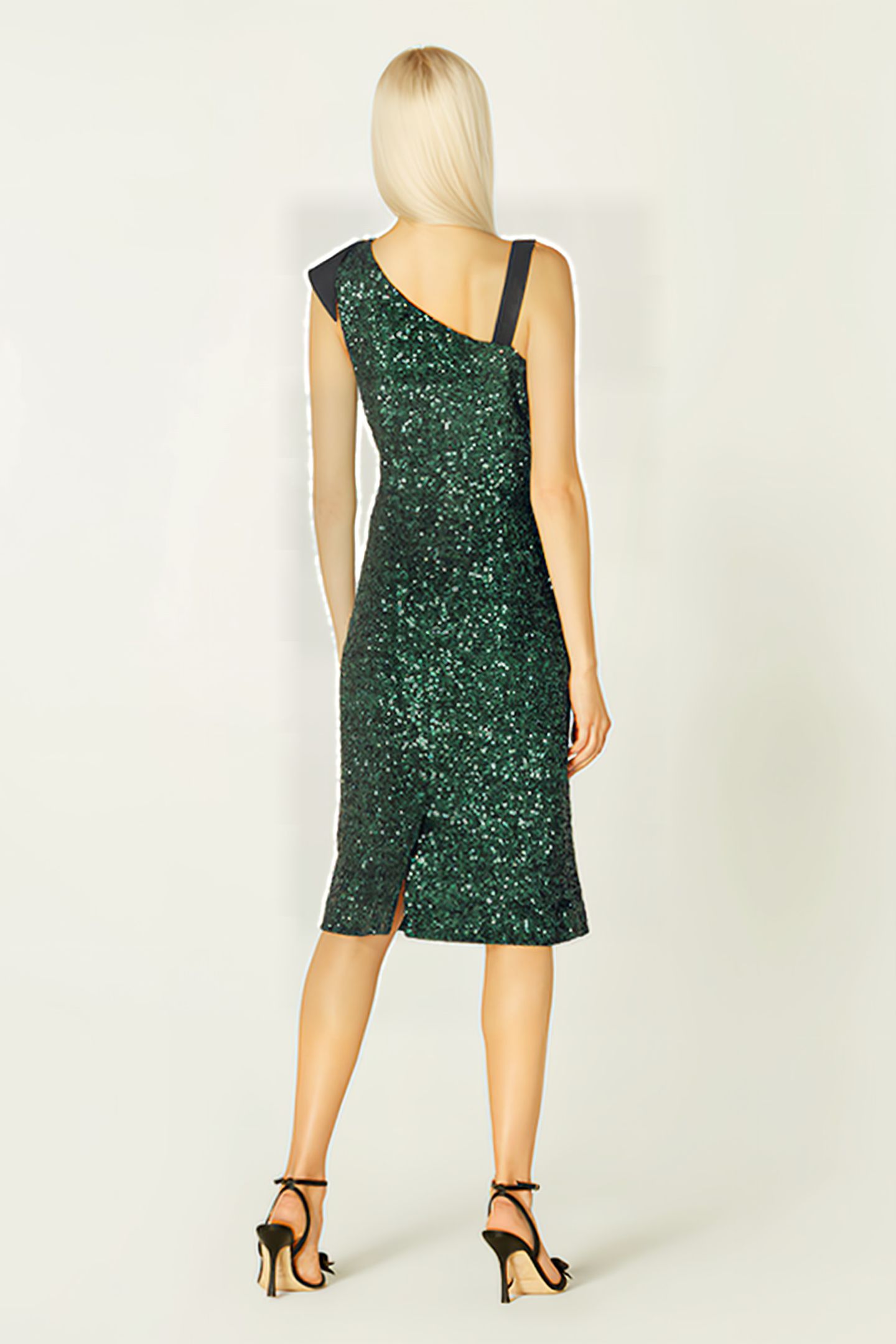 KITT MIDI DRESS FOREST 3