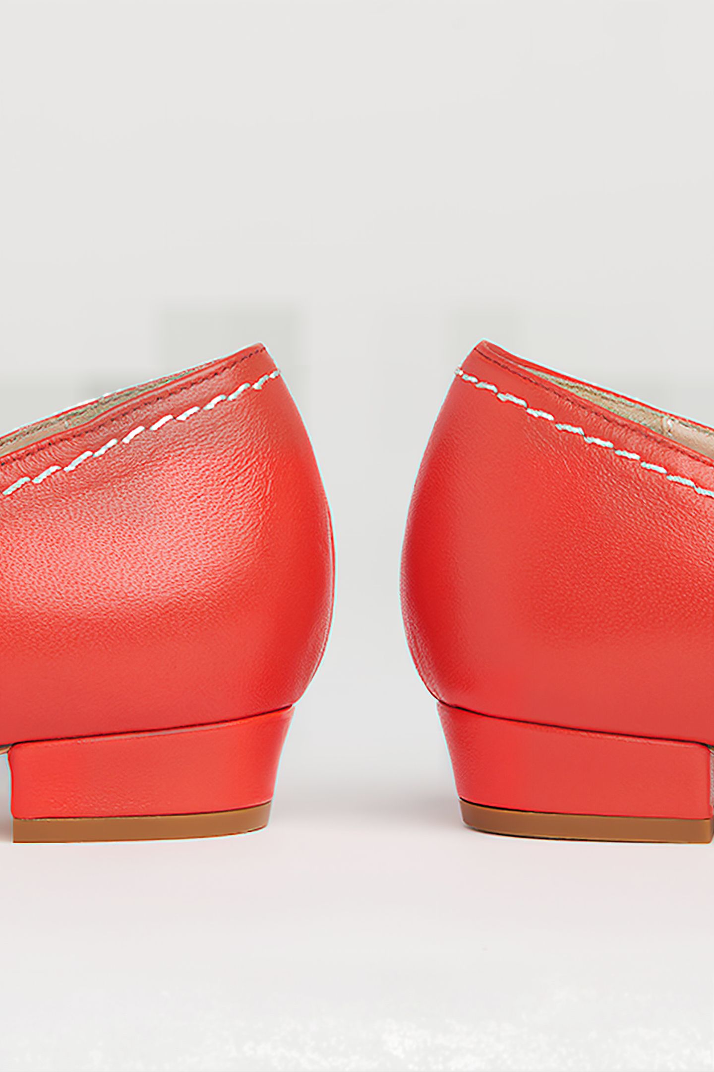 POLLY BALLERINA SHOES RED 4