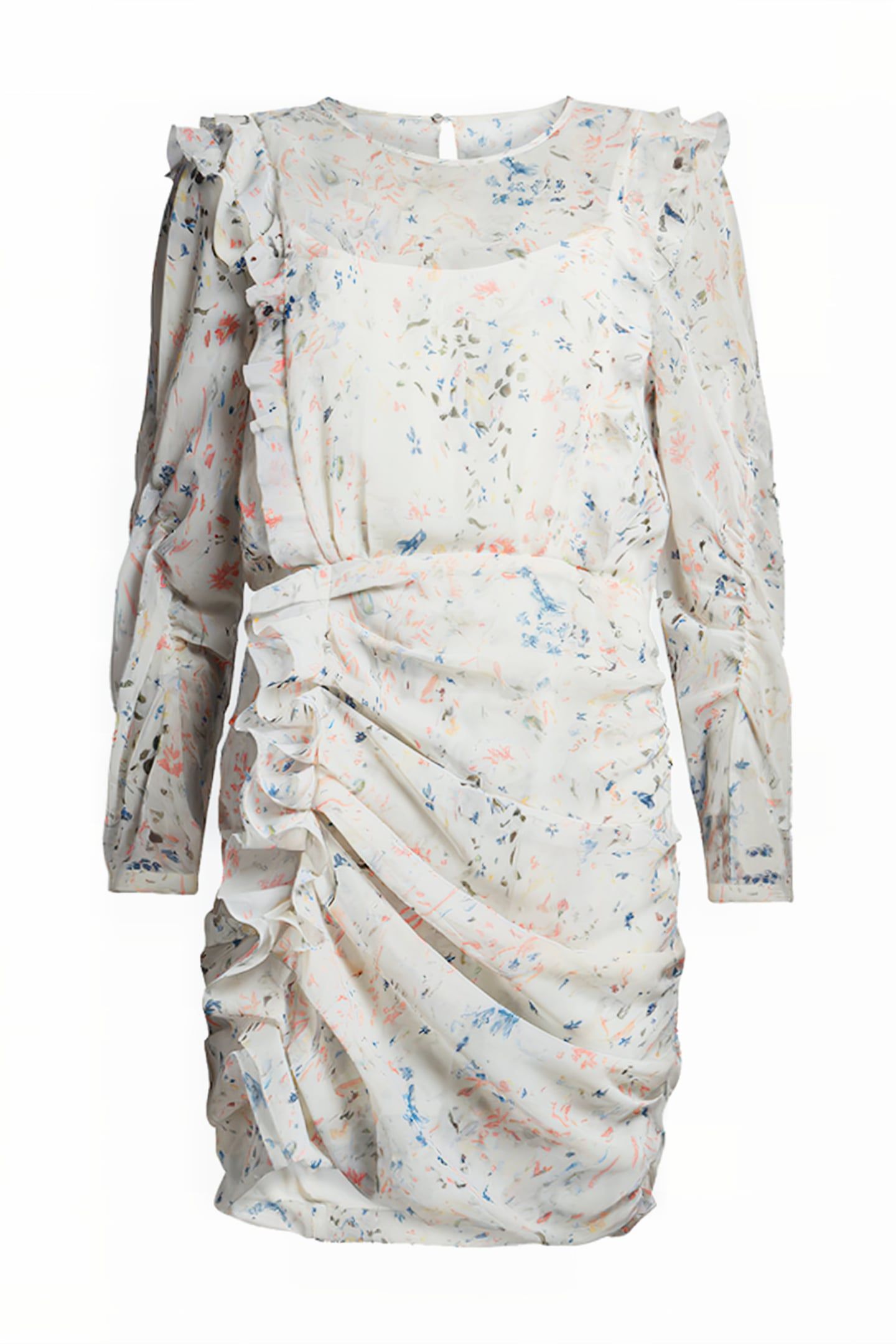 FLINT JUNI DRESS CHALK WHITE 3