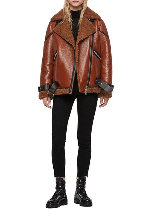 HAWLEY SHEARLING RUST BROWN 3