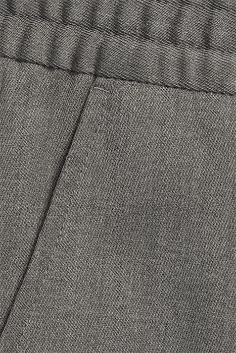 M. TERRY CROPPED TROUSER GREY MEL. 9
