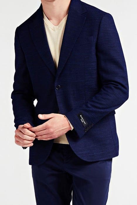 MARCIANO BY GUESS 2B NOTCH BLAZER DARK NIGHT BLUE 1