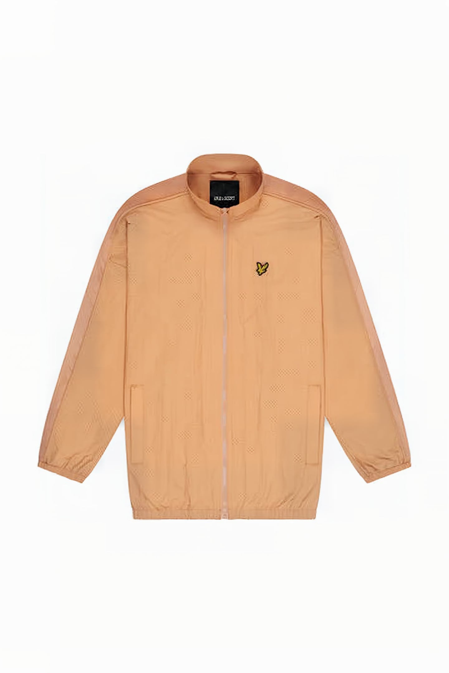 PERFORATED FUNNEL NECK JACKET DUSK ORANGE 5