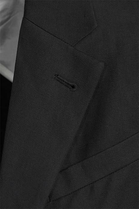 M. HUGH LINEN BLAZER BLACK 6