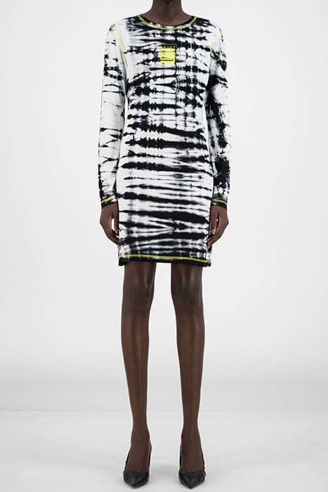BLACK SHIBORI HAVA DRESS 1