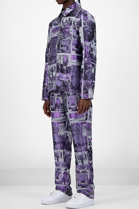 PURPLE COMIC JAMA JACKET 3