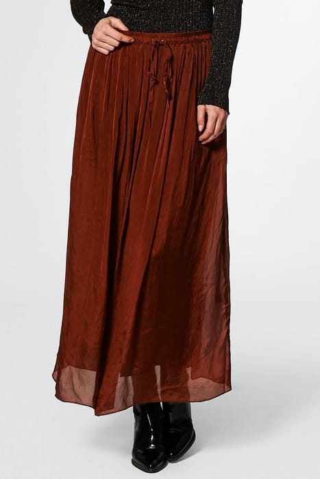 GIRLS ABBIE SKIRT BURNT RUST 3