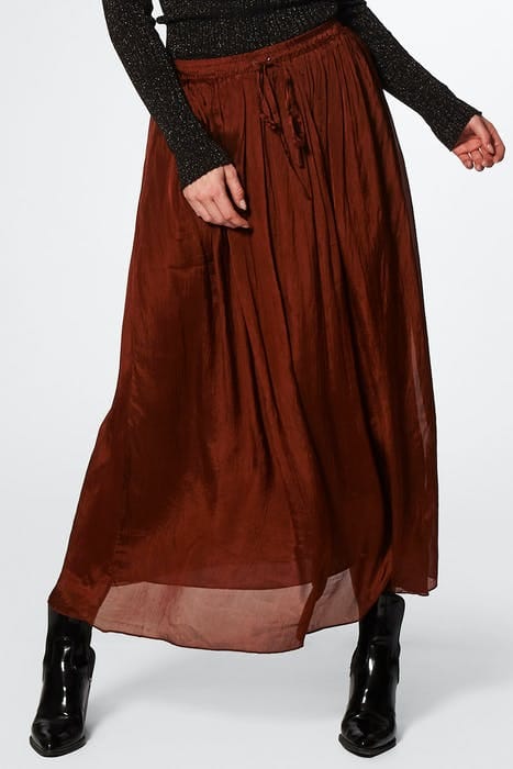 GIRLS ABBIE SKIRT BURNT RUST 5