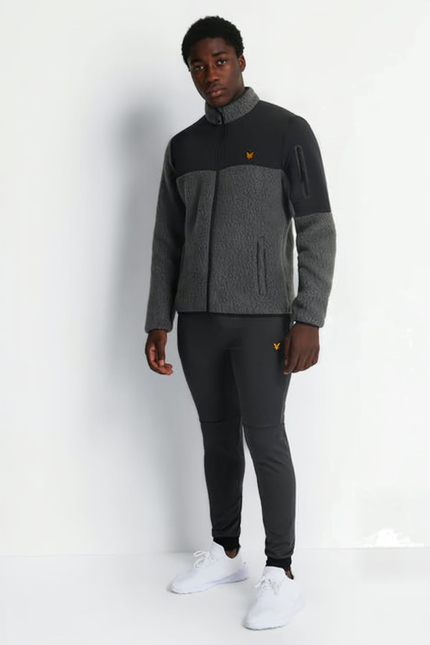 POLARTEC THERMAL FLEECE JACKET ROCK GREY 3