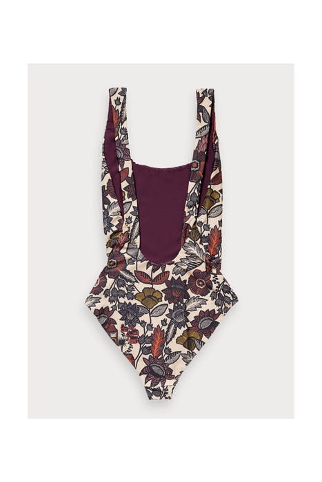 REVERSIBLE BATHING SUIT IN ECONYL™ QUALITY COMBO A 2