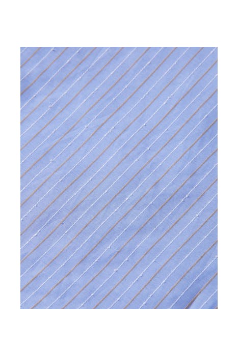 STRUCTURED STRIPE SHIRT IN CUPRO BLEND COMBO M 3