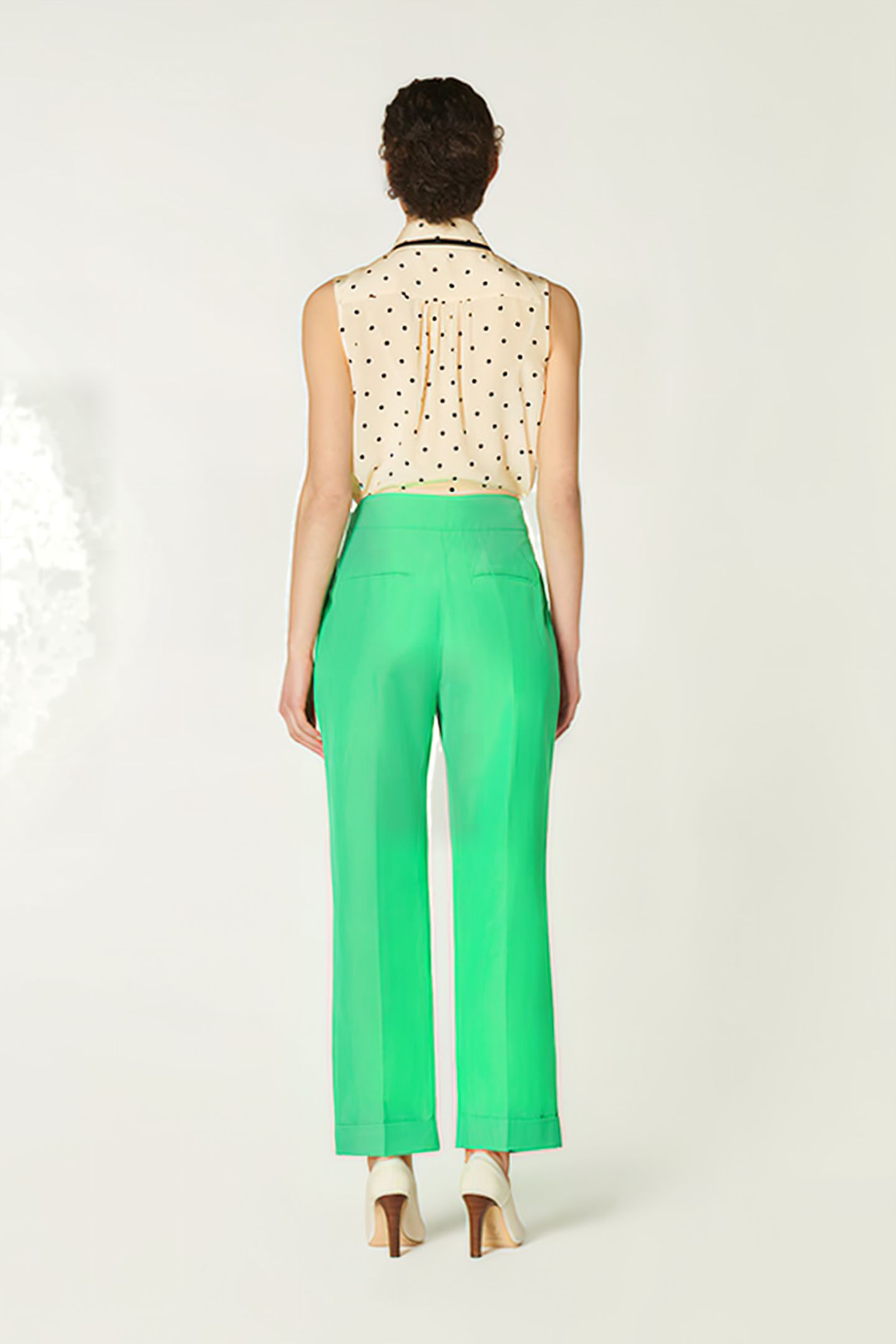 MARTA STRAIGHT JEANS GREEN 2