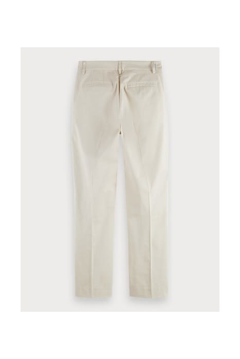 ABOTT' REGULAR FIT CHINO IN MERCERIZED ORGANIC COTTON OFF WH 2