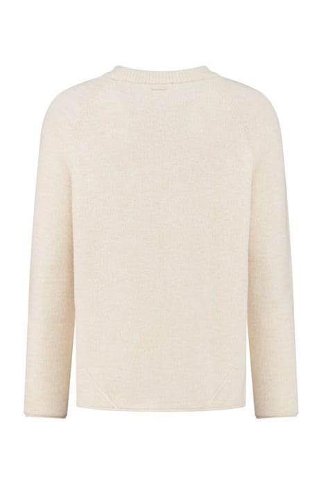 GIRLS JODY KNIT ANTIQUE WHITE 2