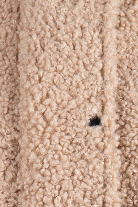 GIRLS LUNA JACKET BEIGE MELANGE 3
