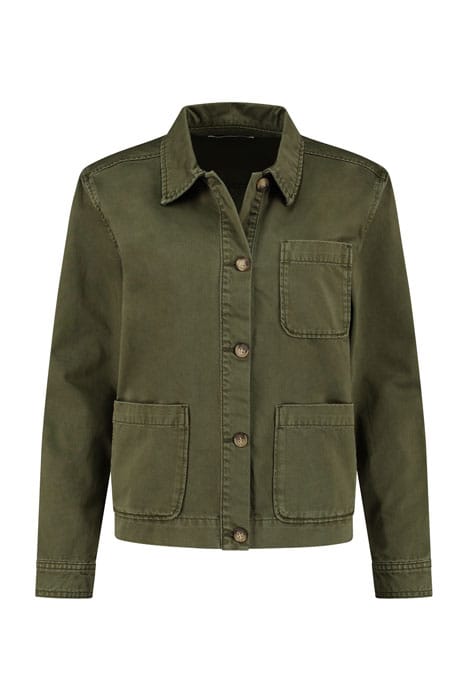 FAYE JACKET DARK ARMY 1