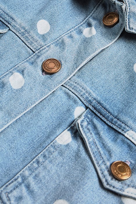 CYPRUS DOT JACKET DENIM/OFF-WHITE 4