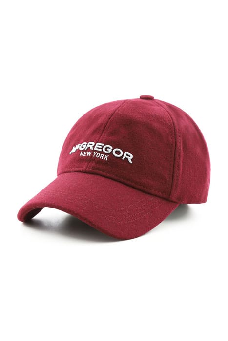 MCG MELTON CAP PORT RED 1