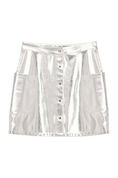 ZILVEREN METALLIC ROKJE SILVER SILVER 1